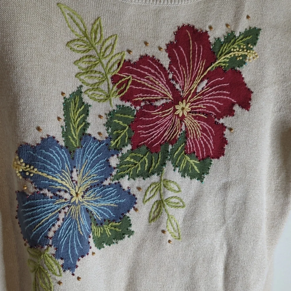 Alfred dunner sweater medium - Picture 2 of 10